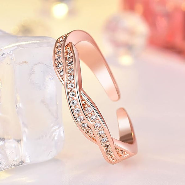 Twisted Elegance Ring